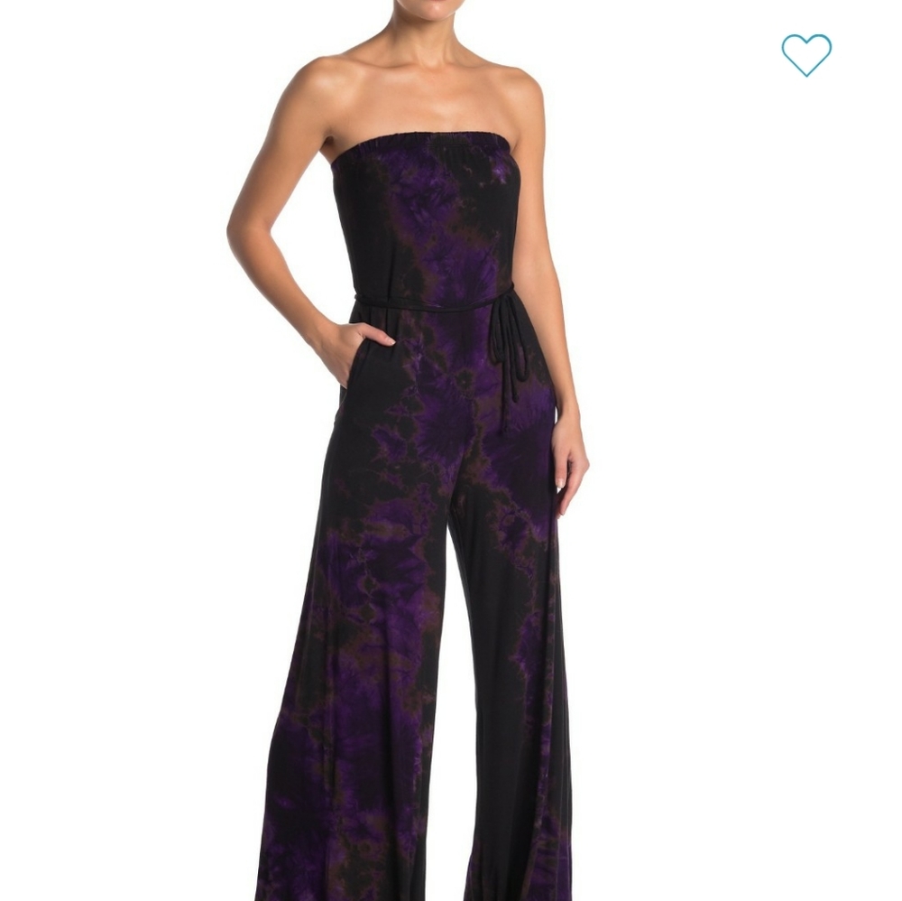 Fold Over Palazzo Jumpsuit